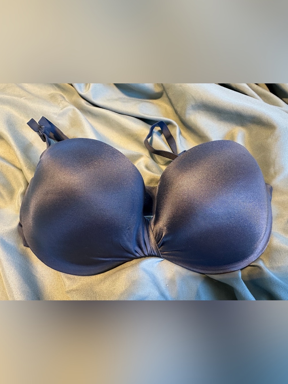 La SENZA body kiss strapless Blue bra